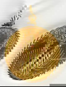 US Gold Eagle Coin Necklace Pendant with 14K Gold Bezel