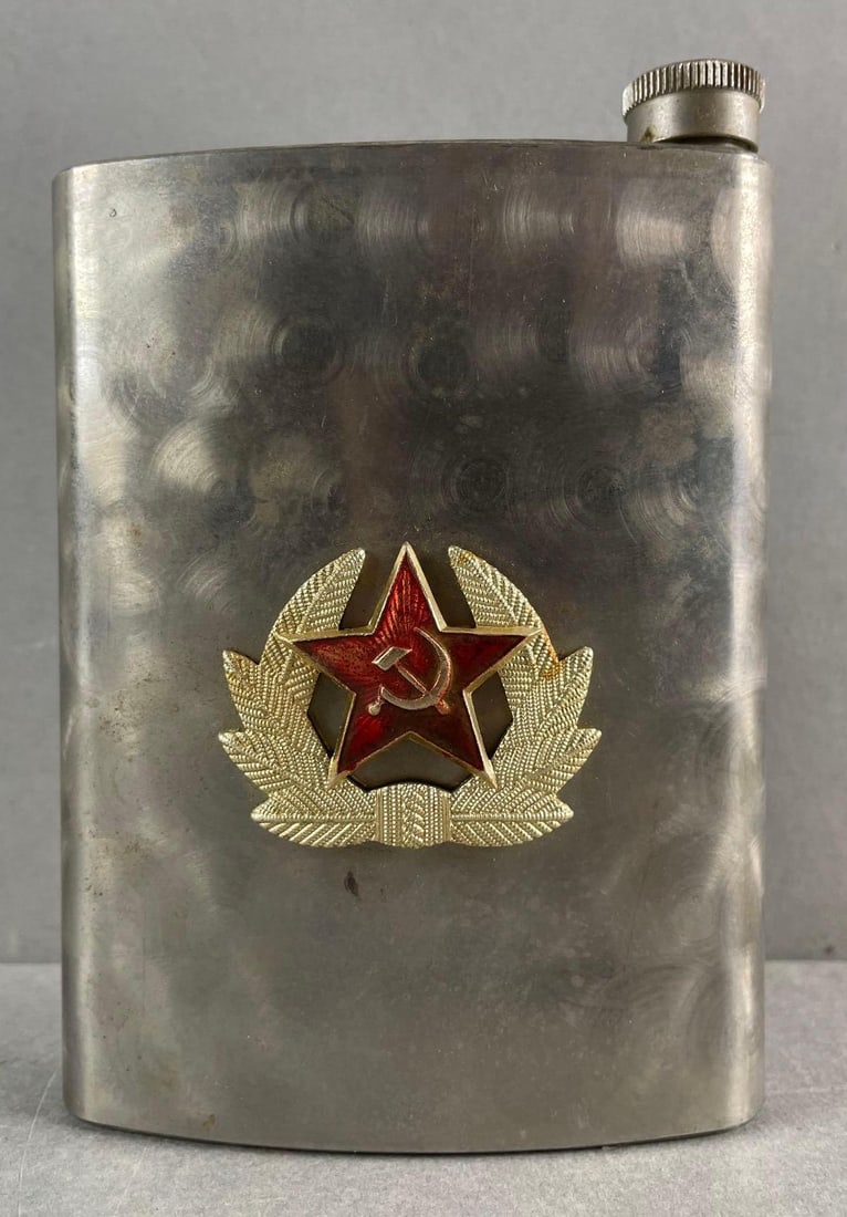 Soviet Russia Hip Flask (1 of 3)