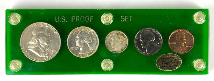 1959 US Silver Proof Coin Set