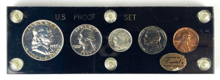 1957 US Silver Proof Coin Set