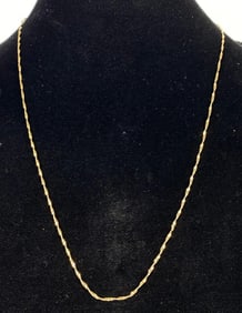 14K Gold Chain Necklace