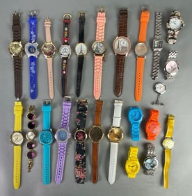 Group of Womens Wristwatches and More