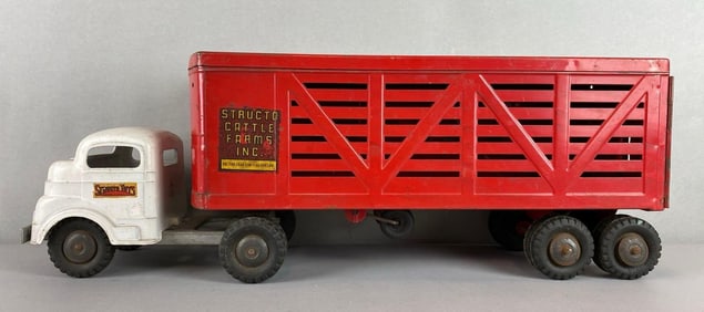 Structo Pressed Steel Cattle Hauler