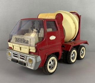 Tonka Pressed Steel Cement Mixer Truck