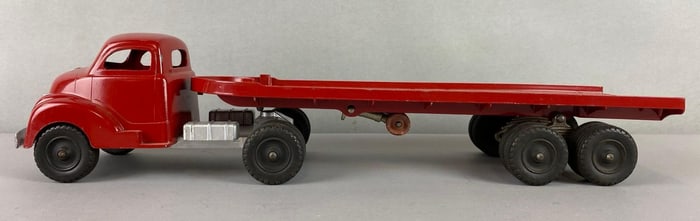 Hubley Pressed Steel Flatbed Truck