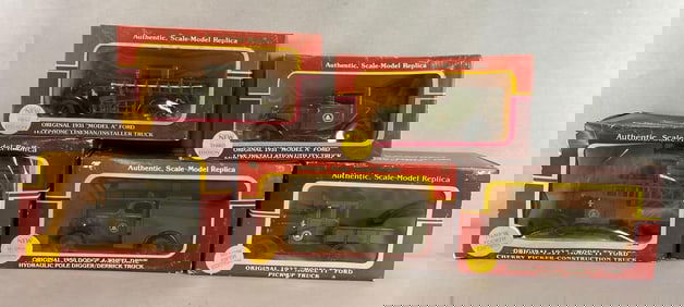 Group of 5 Yorkshire Company Die-Cast Vehicles