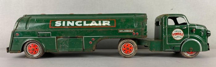Sinclair Pressed Steel Fuel Tanker