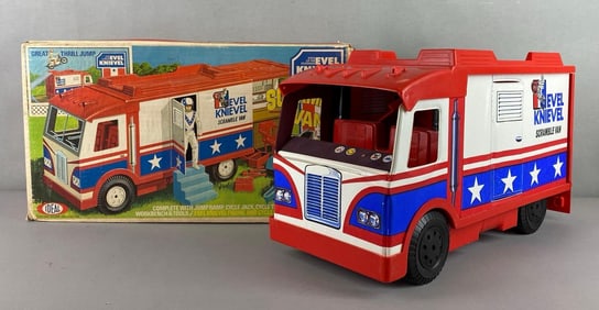 Ideal Toys Evel Knievel Scramble Van