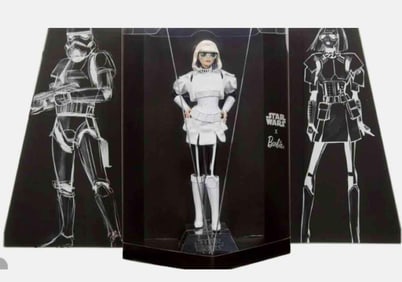 Mattel Star Wars Stormtrooper X Barbie Doll