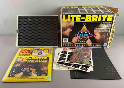 1981 Hasbro Lite-Brite and More