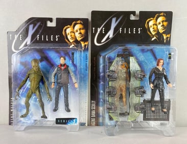 Group of 2 Electra The X Files Figures