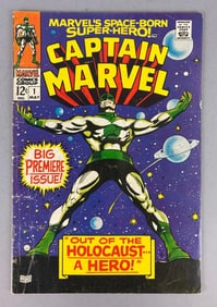 Marvel Comics Marvels Space-Born Super-Heroe Captain Marvel No.1
