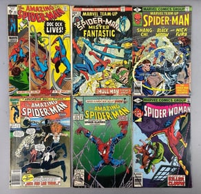 Group of 6 Marvel Comics Spider-Man Comic Books