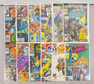 Group of 12 Marvel Comics Ghost Rider Comics