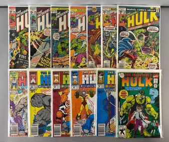 Group of 13 Marvel Comics Hulk Comic Books