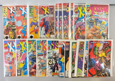 Group of 22 Marvel Comics X-Men Comic Books