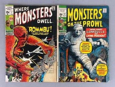 Group of 2 Marvel Comics Books