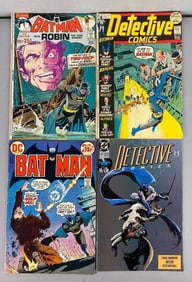 Group of 4 DC Comic Bat-Man Comic Books