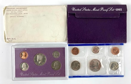Group of 4 US Mint Proof Sets