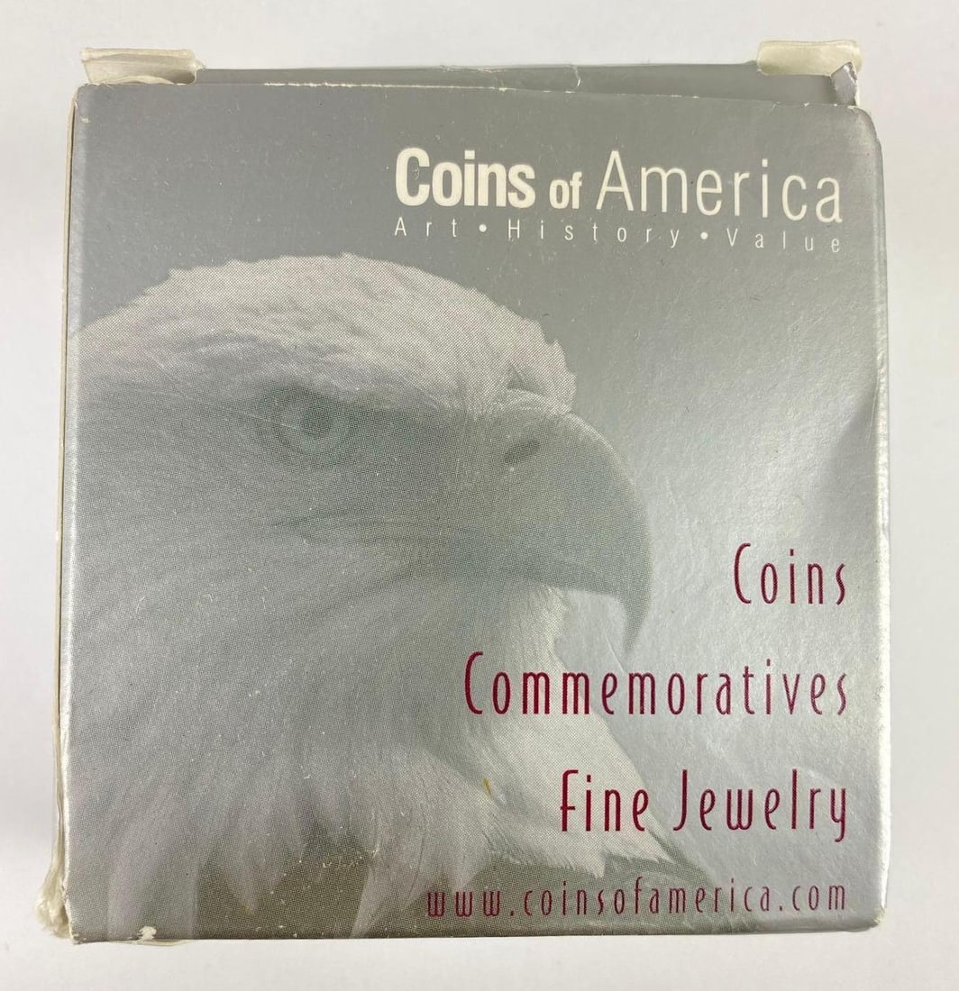 2003 Coins of America $1 Silver Eagle 1 oz .999 Fine Silver Dollar (1 of 6)