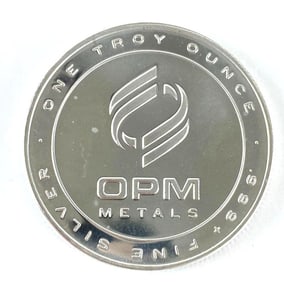 OPM Metals 1 oz .999 Fine Silver Round