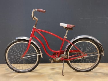 Vintage Schwinn Bantam Red 20 Inch Bike