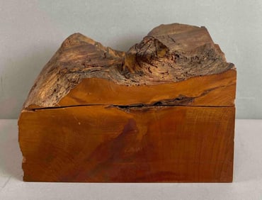 Live Edge Wood Trinket Box