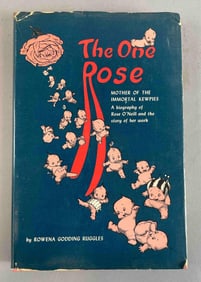 1964 Author Signed The One Rose Mother of the Immortal Kewpies Hardcover Book