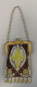Vintage Whiting and Davis Art Deco Mesh Purse