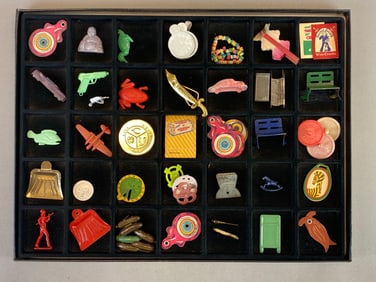 Collection of Cracker Jack Toy Prizes