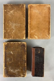 Group of Leather-Bound Poetry Books and More