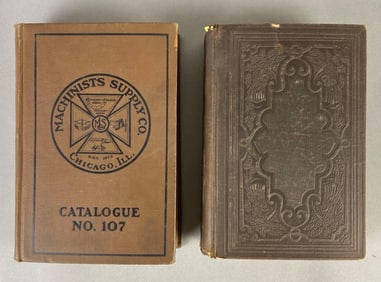 Group of 2 Illinois Supply and Transaction Books