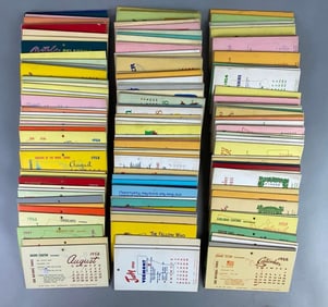 Group of Chicago Cardboard Company Advertising Ink Blotter Cards