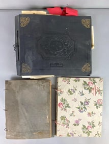 Group of 3 Scrap Books