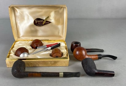 Group of Tobacco Pipes