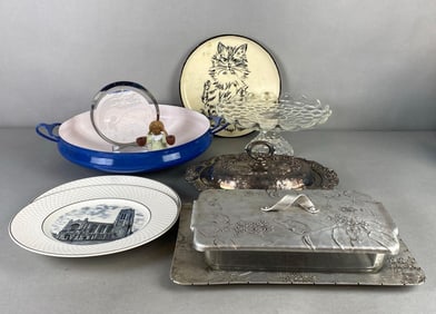 Group of Kitchenware Items and More