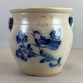 1987 Ric Lamore Rowe Cambridge Wisconsin Stoneware Pot