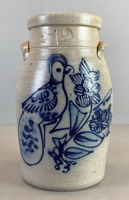 1987 Craig Kitzman Rowe Cambridge Wisconsin Stoneware Jar