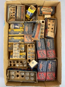 Group of Ford Model T Headlights Bulbs