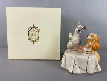 Lenox Disney Showcase Collection Lady and the Tramp Figurine