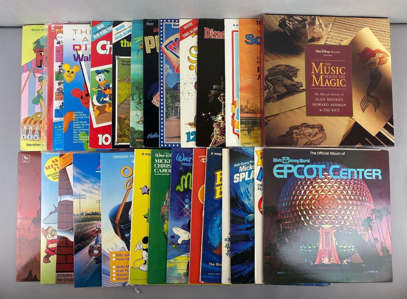 Group 27 Disney Vinyl Records (1 of 3)