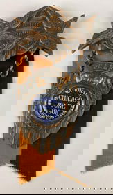 1908 National Republican Convention Badge