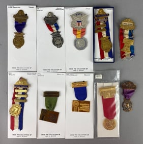 Group of 10 Republican National Convention Badges