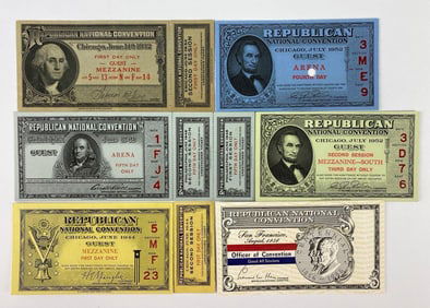 Group of 6 Republican National Convention Tickets