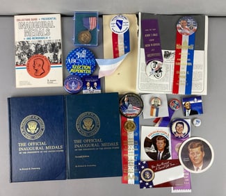 Group of Button Pins and More