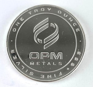 OPM Metals 1 oz .999 Fine Silver Round