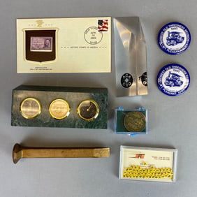 Group of Railroad Advertising Related Items