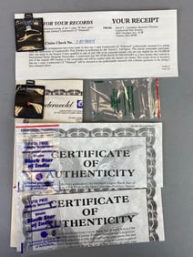 Group of 5 Gemstones with COA's