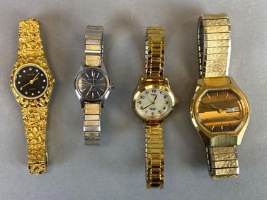 Group of 4 Wristwatches
