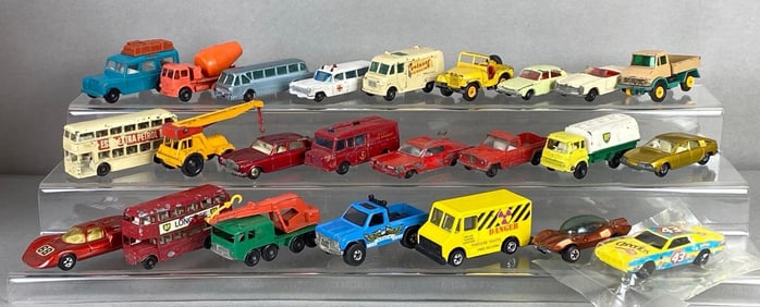 Group of 20+ Matchbox Die-Cast Vehicles and More